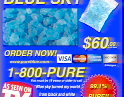 Blue Sky breaking bad infomercial ad