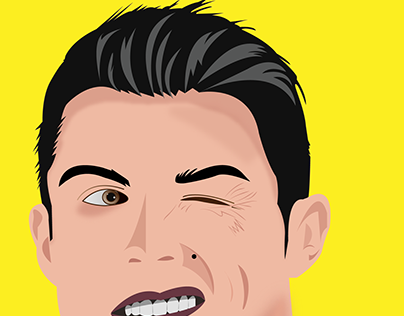 Cristiano Ronaldo Vector Portrait