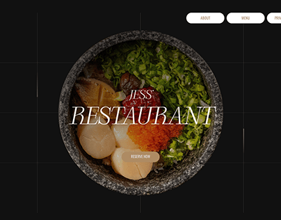 Project thumbnail - Restaurant Booking Website Design