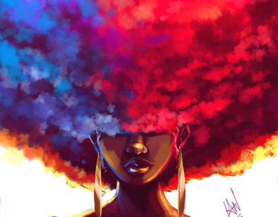 Another Afro Girl