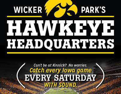 Iowa Hawkeyes Bar