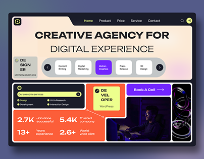 SH - Digital Agency Website