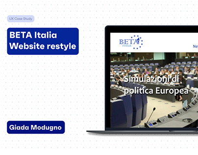 UX-UI Project - BETA Italia Website