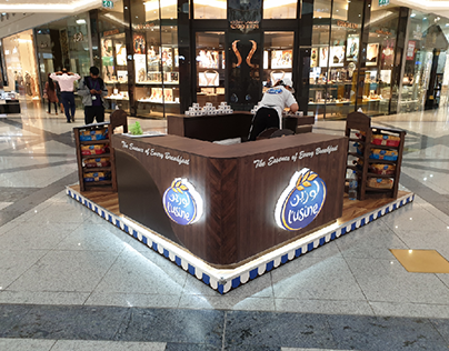 Al Marai Mall activation - Design by Nilofar Surti