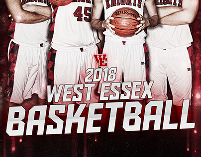 2018 West Essex Basketball Poster
