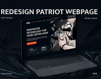 Redesign Patriot webpage