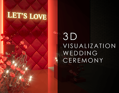 3D visualization of wedding ceremony