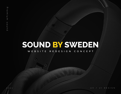 Sound By Sweden Website Concept