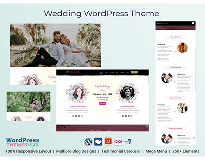 Wedding Responsive WordPress Themes