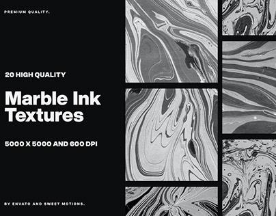 20 Marble Ink Texture Overlay