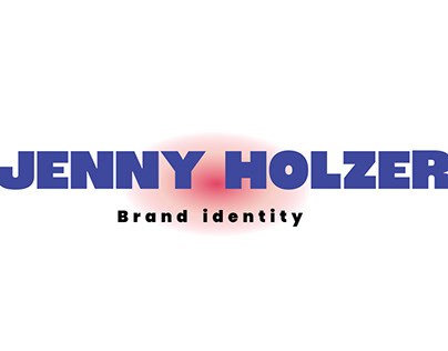 BRAND IDENTITY FOR JENNY HOLZER