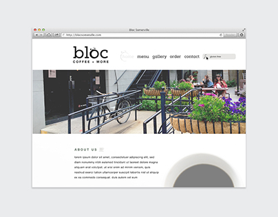 Bloc Somerville Website Redesign