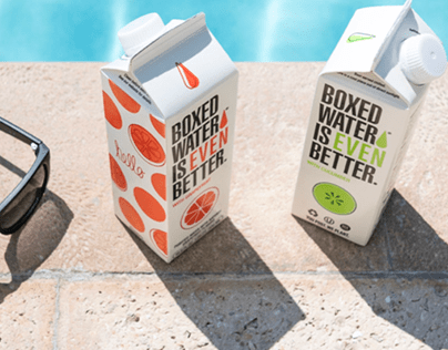 Boxed Water Influencer Card Design- 2022