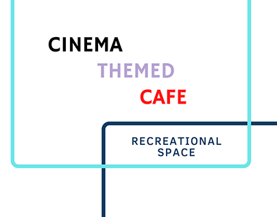 CINEMA THEMED CAFE | RECREATIONAL SPACE DESIGN