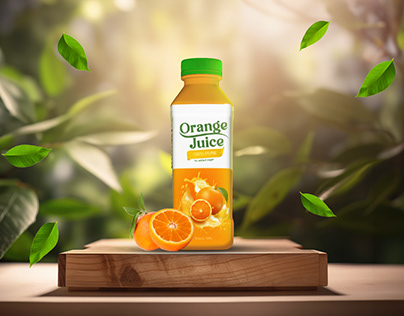 Orange Juice Animated Product Promotion Commercial