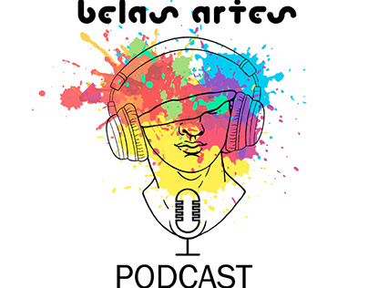Identidade visual para o belas artes podcast