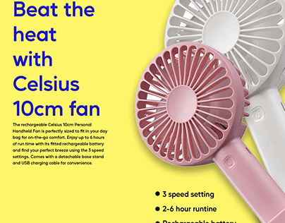 Celcius Fan Advertisement Study