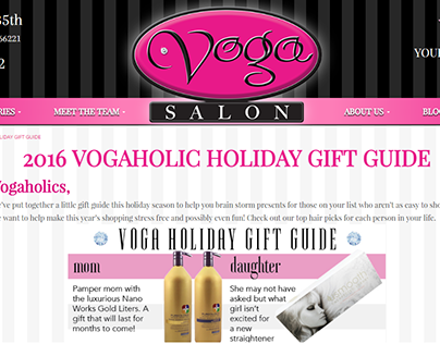 2016 VOGAHOLIC HOLIDAY GIFT GUIDE