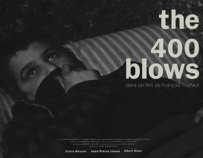 The 400 blows poster redesign exercise