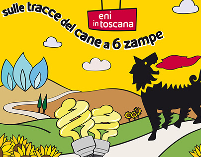 ENI TOSCANA: SULLE TRACCE DEL CANE A TRE ZAMPE