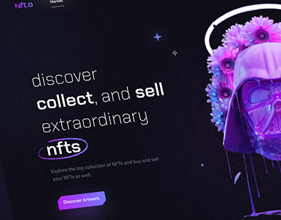 NFT marketplace website