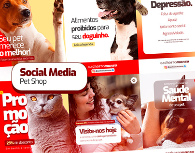 Social Media | Pet Shop CachorroManso