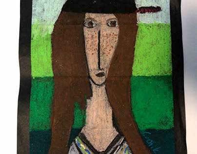 Picasso Inspired Self Portrait