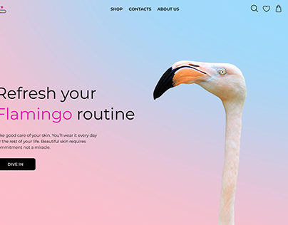 Landing Page | Flamingo