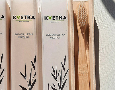 Упаковка для зубных щеток «KVETKA»
