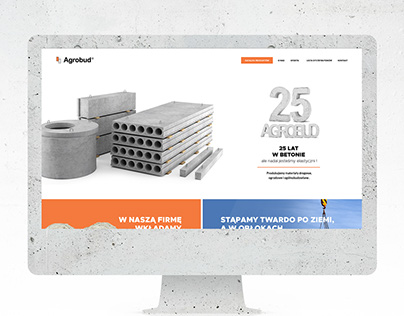 Concrete and cement producer website