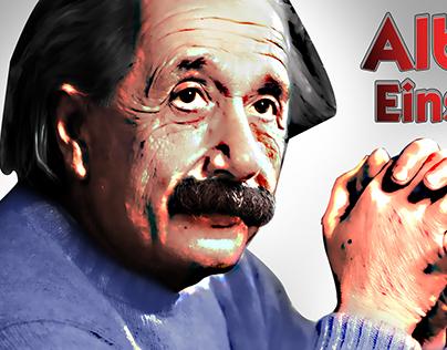 Albert Einstein (Drowing_Retouch)