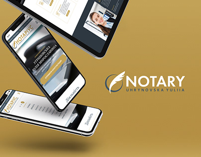 Updating the corporate website of the notary.