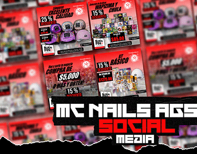 Project thumbnail - MC NAILS AGS (Social Media)