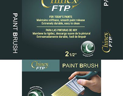 Paint Brush Packaging