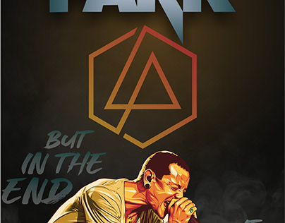 Linkin park poster design
