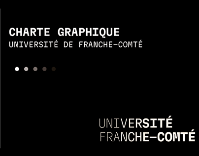 Graphic charter of Univeristy Franche-Comté