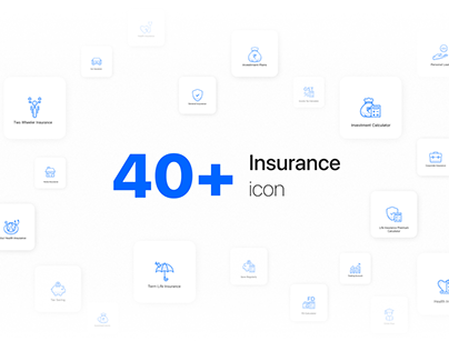 Policybazaar Iconography - Insurance Icons