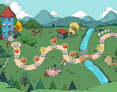 MoominFriends MapAnimations