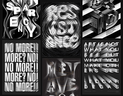 Typography | Poster collection 6