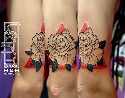 Flowery tattoos