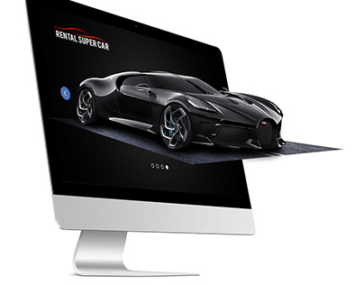 Web Design Rental Super Car