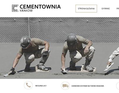 Cement factory website