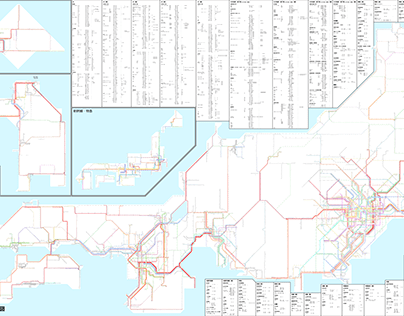 Japan Frequency Rail Map