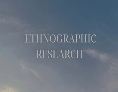 Ethnographic research study