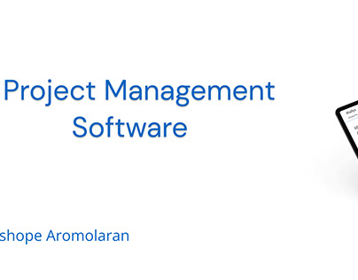 A Project Management Software