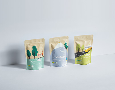 Omnom – Brand Identity / Packaging Design
