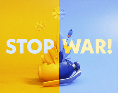 Stop War! - 3D Illustration