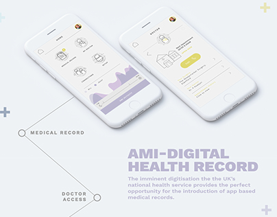 Ami - Medical app design