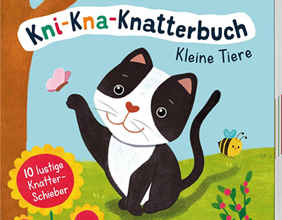 "Kni-Kna-Knatterbuch : Kleine Tiere" - Book