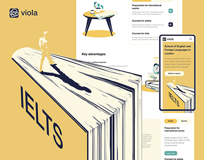 Viola Website Redesign